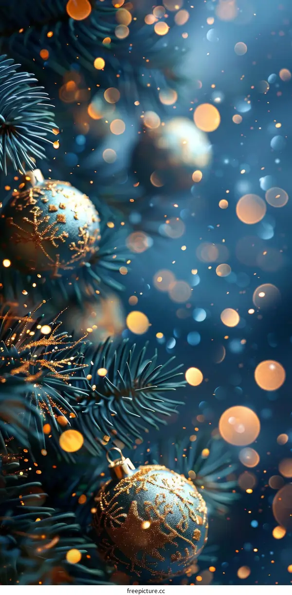 Sparkling Christmas Ornaments