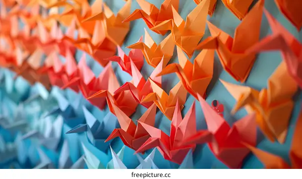 origami cranes