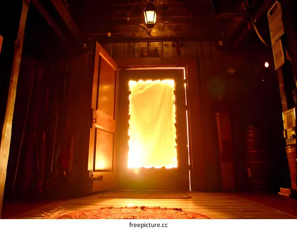 Open Door to a Bright Future