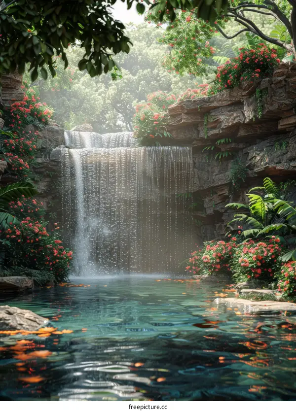 Waterfall in the jungle