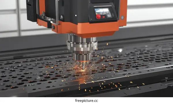 Automated Metal Sheet Punching Process