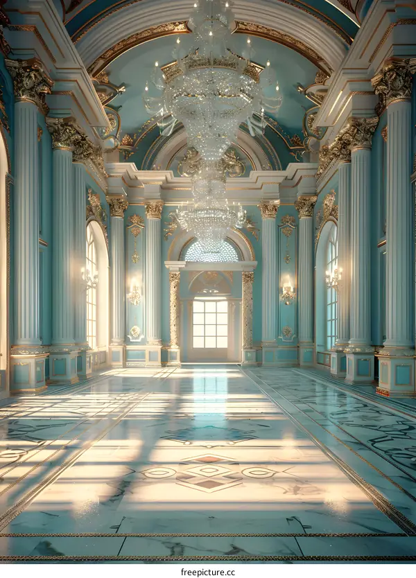 A magnificent hall