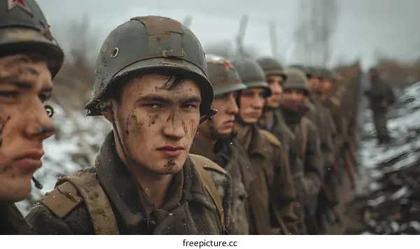 soviet soldiers in world war ii