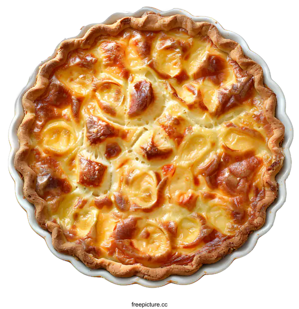 [Transparent Background PNG]Apple Pie Close Up