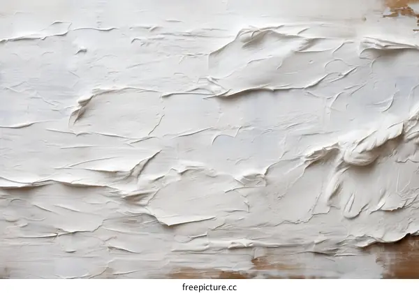 White Oil Painting Texture