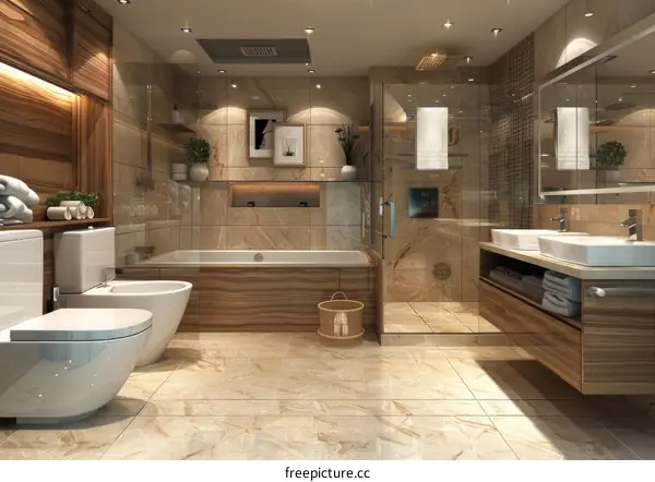 Modern Luxury Bathroom Interior Design