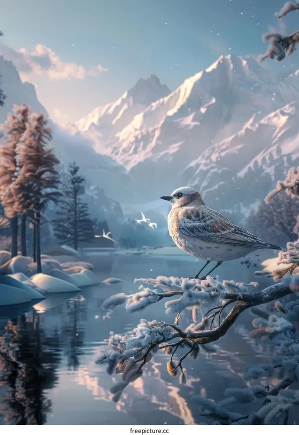 Peaceful Winter Scene