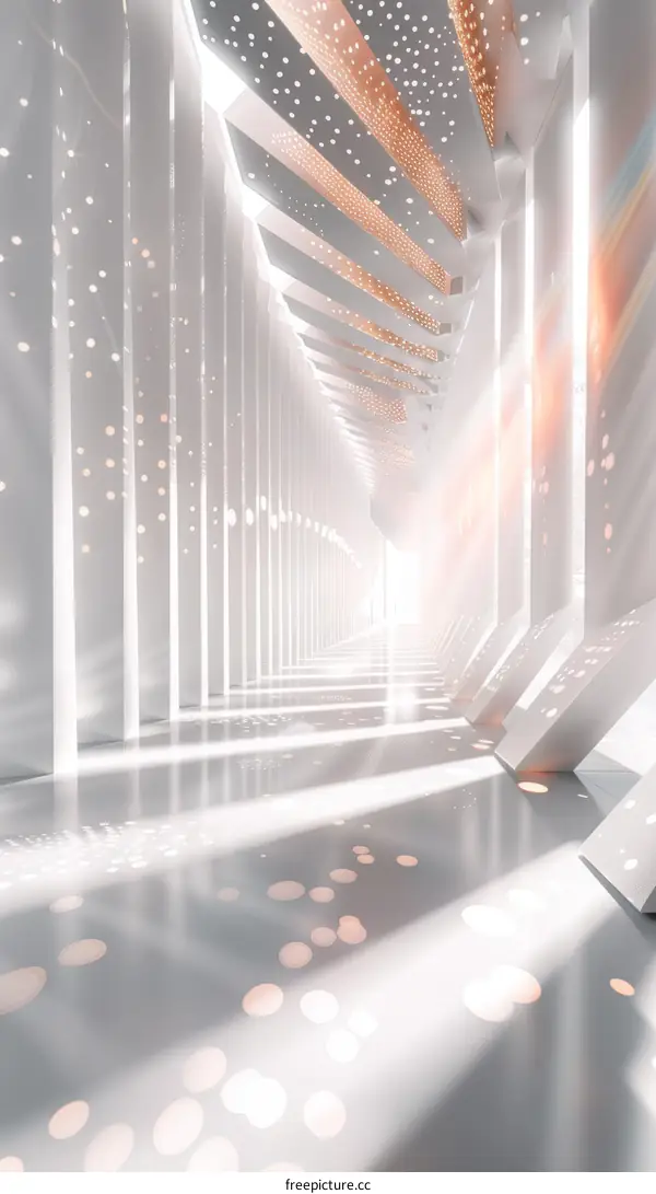 Futuristic Corridor Design