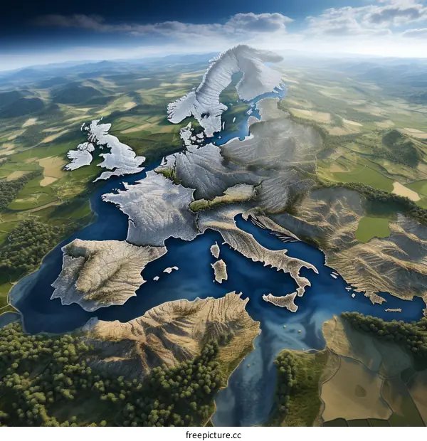 European Countries Map