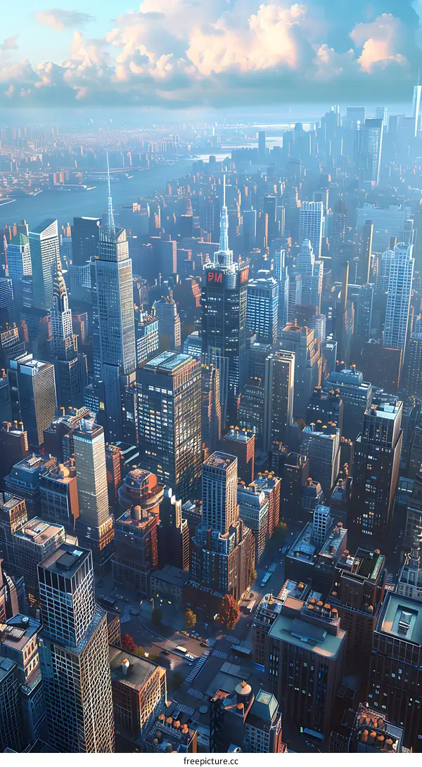 New York City from above