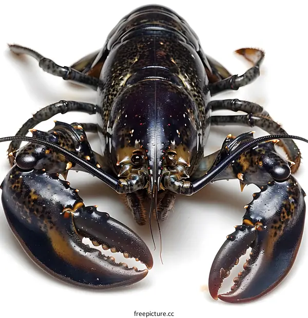 Live Lobster Isolated