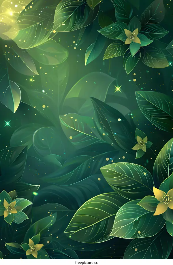 Lush Tropical Rainforest Plants