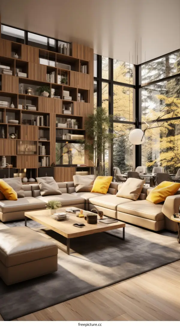 Modern Minimalist Living Room Interior Design