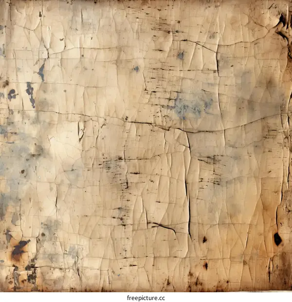 Old, Weathered, Cracked, Paint, Background