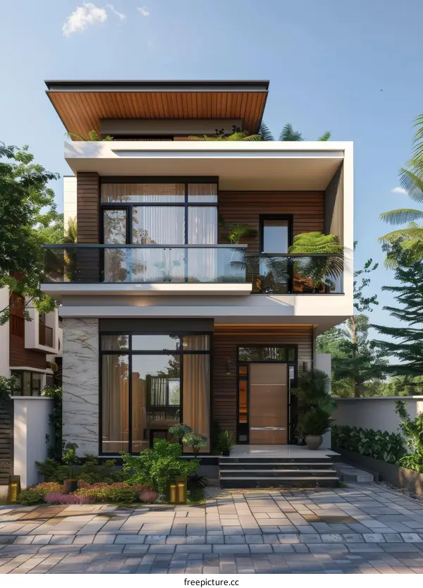 Modern Minimalist Home Architecture and Interior Design