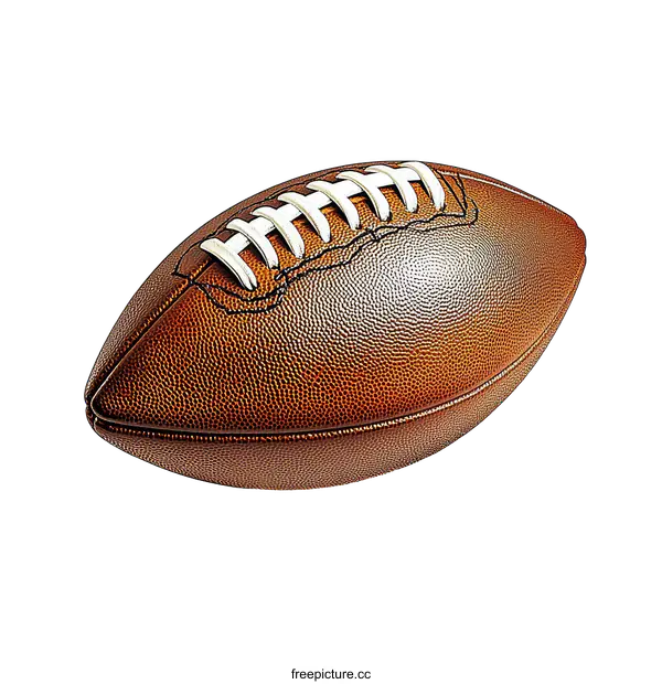 [Transparent Background PNG]Close Up American Football