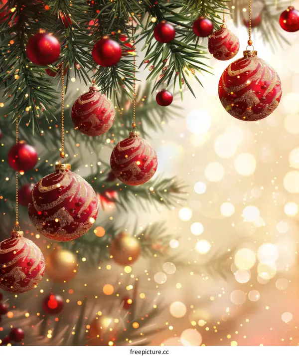 Christmas Delights in Red and Gold