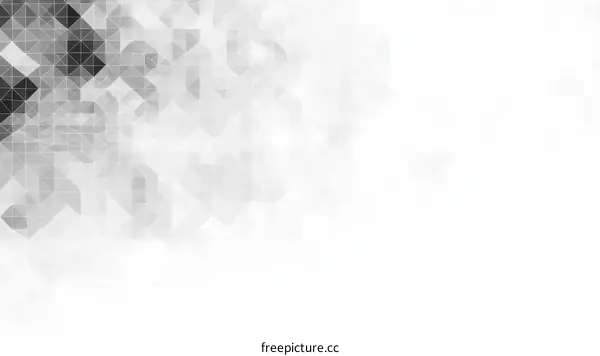 Abstract Geometric Triangle Background Design