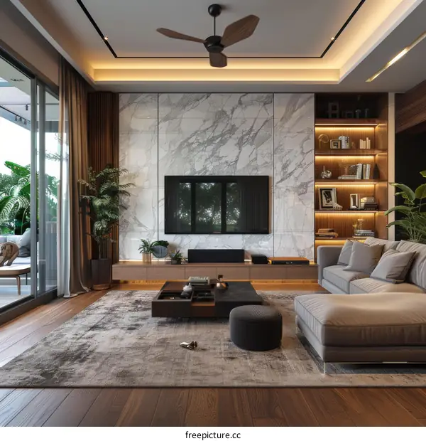 Modern Minimalist Living Room Design