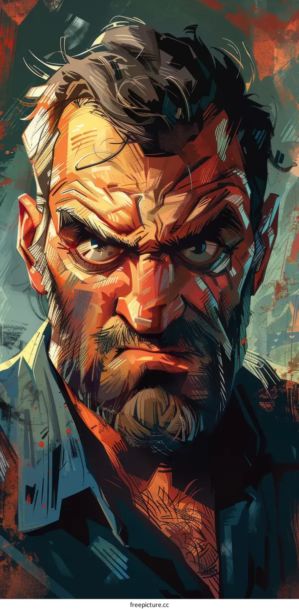 portrait of a man with a beard