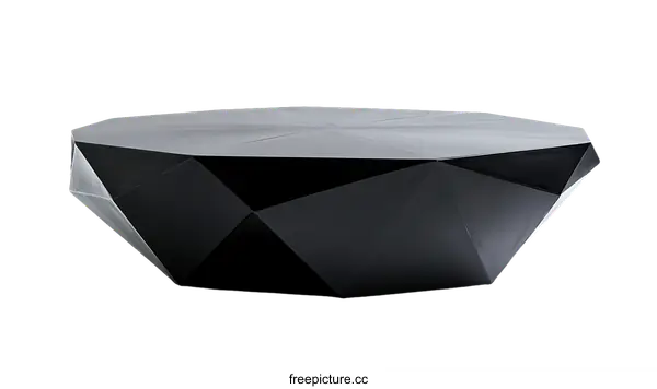 [Transparent Background PNG]Modern Geometric Coffee Table Design