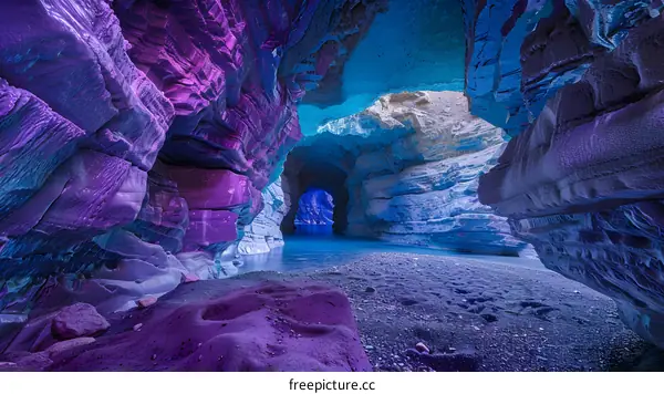 Mystical Underground River Cave