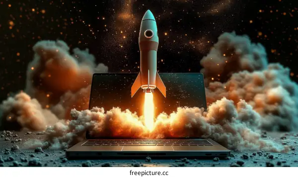 Rocket Launch from a Laptop: Digital Innovation