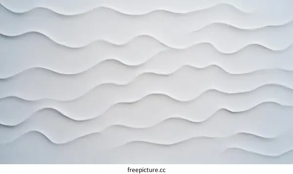 Abstract White Wave Pattern Background Design