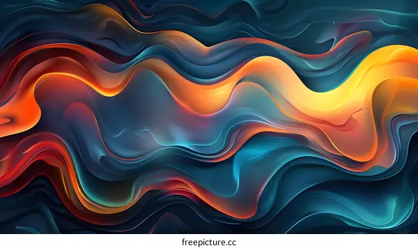 Colorful waves
