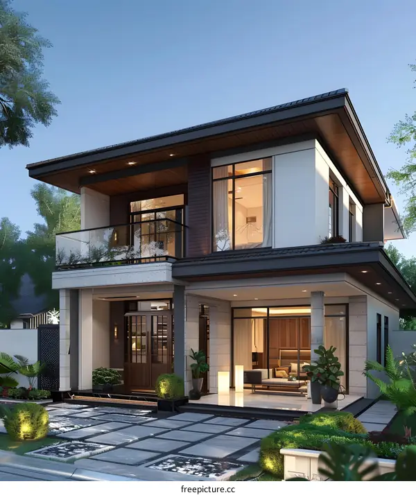 Modern style villa