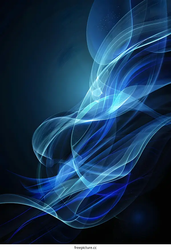 Blue abstract background