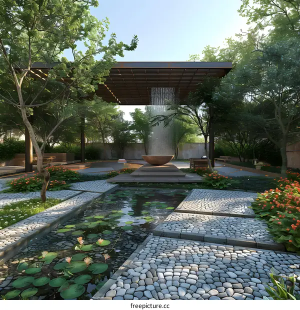 Landscape design renderings