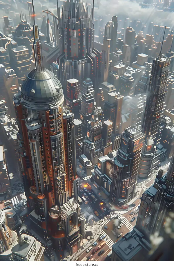 Science fiction city