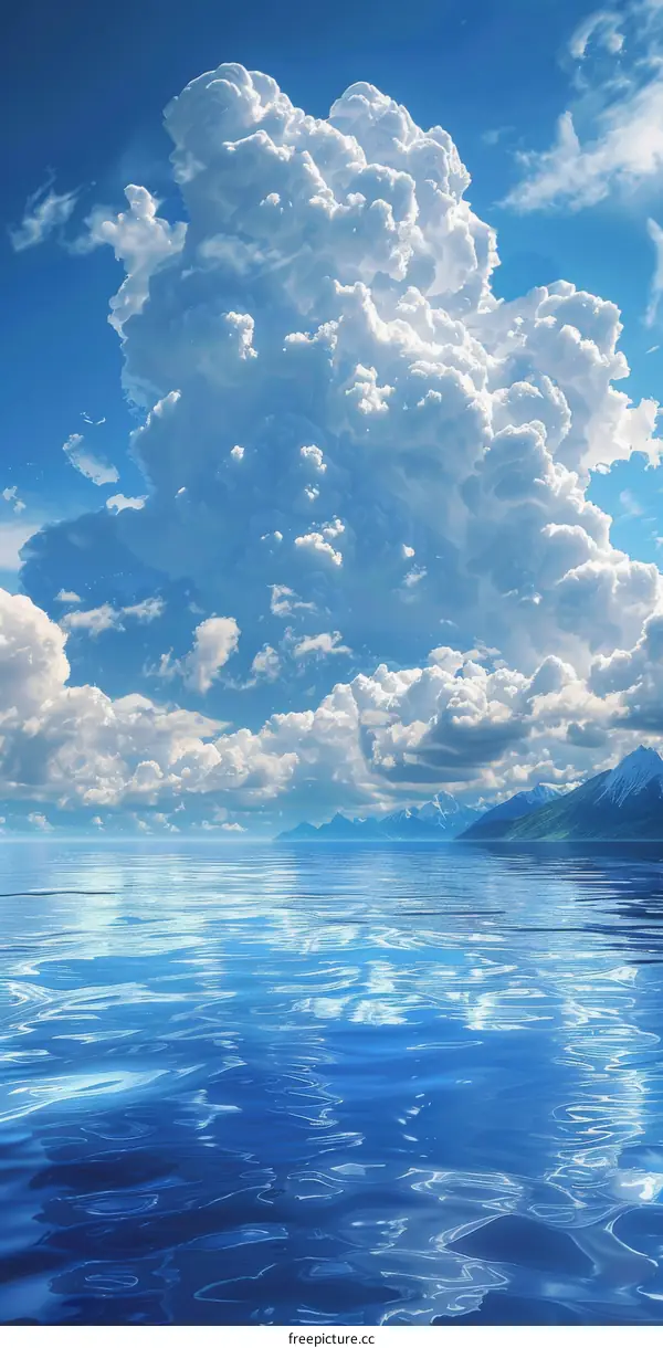 Stunning mountains and lake