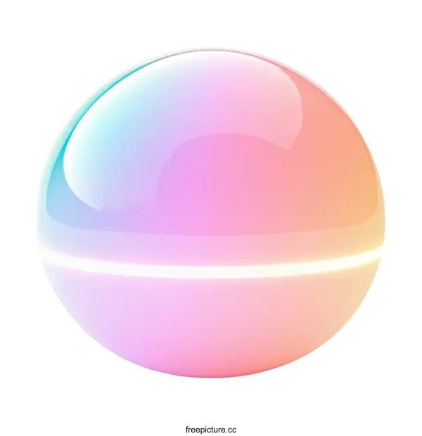 [Transparent Background PNG]Gradient Sphere Abstract Illustration