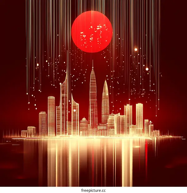 Digital Cityscape of the Future