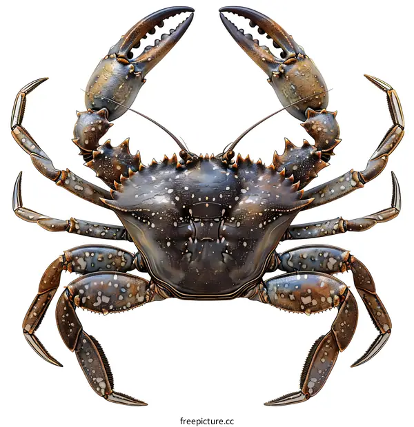 Giant Mud Crab Illustration