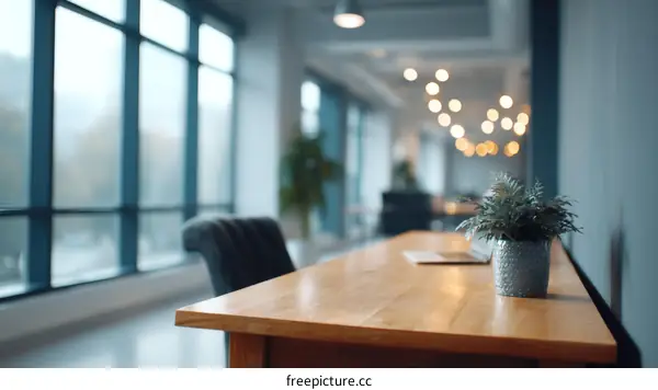 Modern Office Space with Natural Light