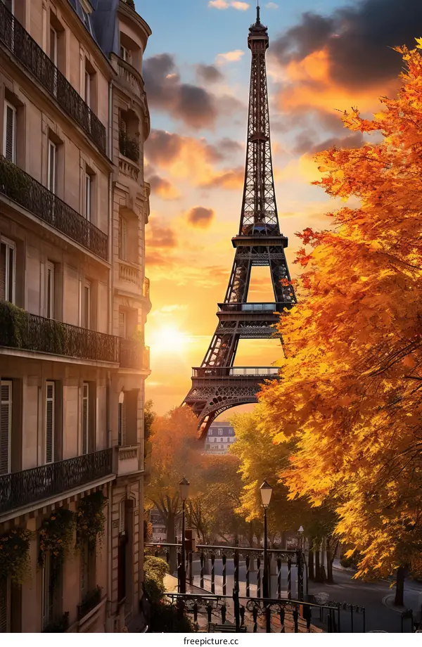 Paris in autumn