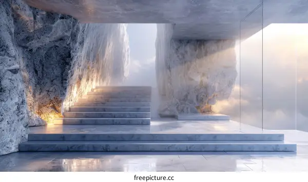 Modern Minimalist Architectural Staircase Design