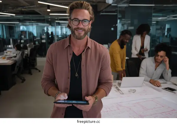 Business People in Modern Office Environment