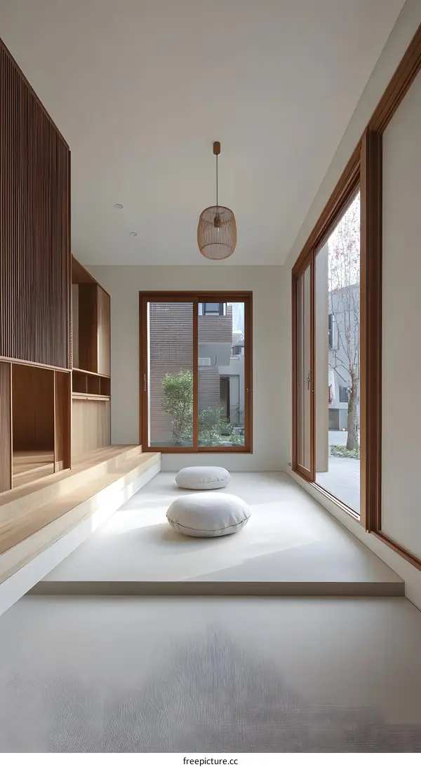 Minimalist Modern Interior Design with Wooden Accents