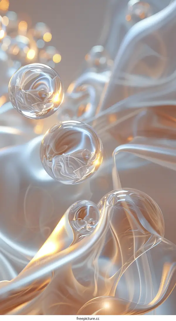 Abstract Liquid Forms and Light