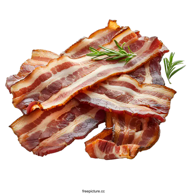 [Transparent Background PNG]streaky bacon