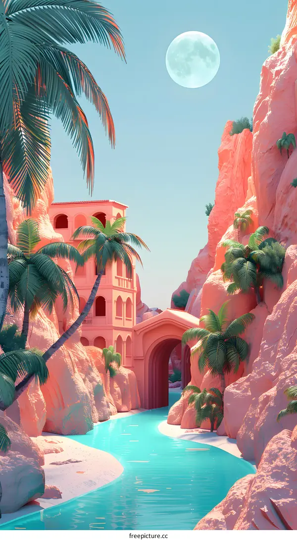 Pink Oasis Paradise