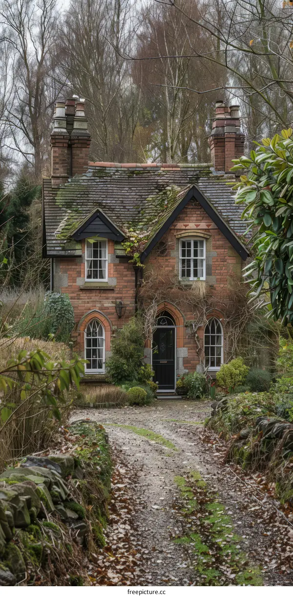 Charming Brick Cottage in the Woods