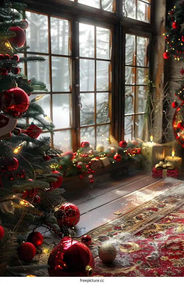 Christmas room decoration