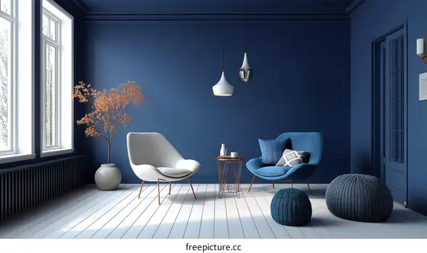 Modern Cozy Living Room Interior Design