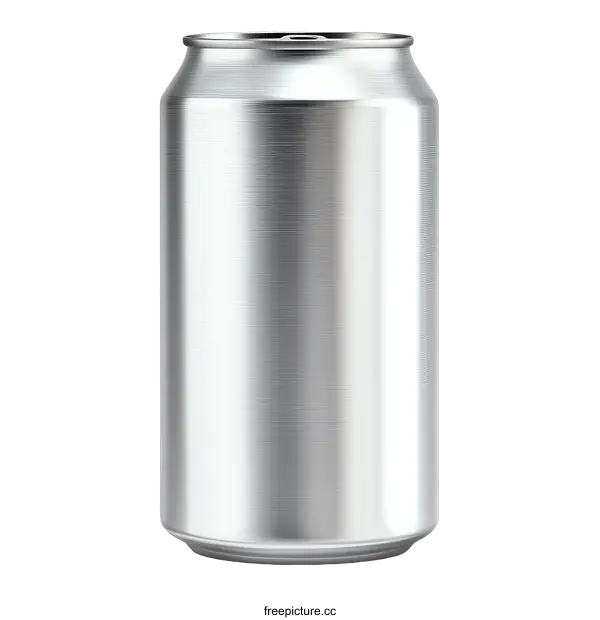 [Transparent Background PNG]Blank Aluminum Can Illustration