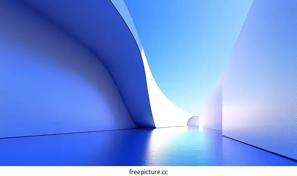 Abstract Modern Architectural Interior Design